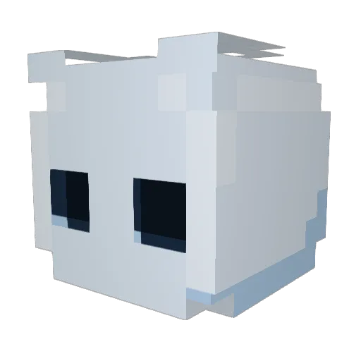 racso00149 Minecraft avatar head, 3D render