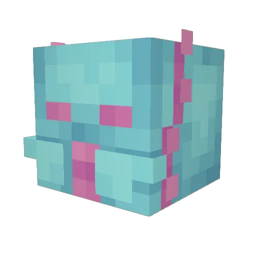 racuun_king Minecraft avatar head, 3D render