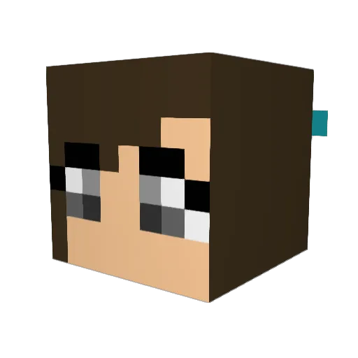 rada1499 Minecraft avatar head, 3D render