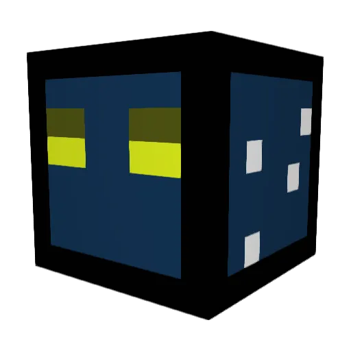raddishwarriors Minecraft avatar head, 3D render