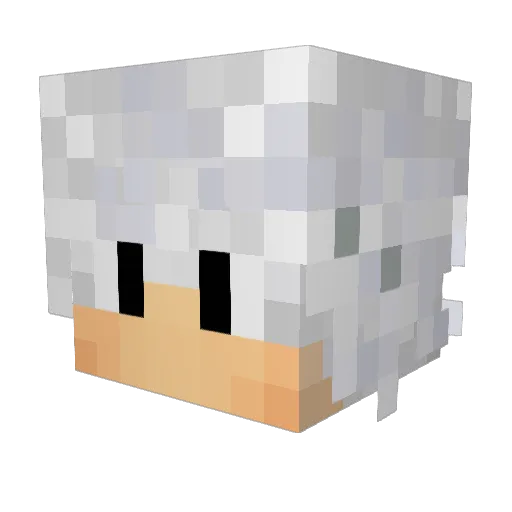 radezzes_Pvp Minecraft avatar head, 3D render
