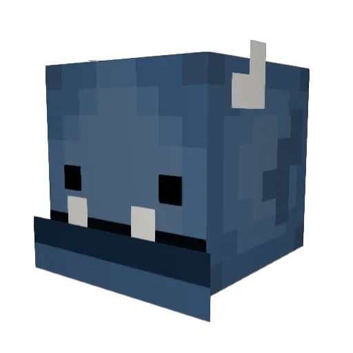 radical_johnny Minecraft avatar head, 3D render