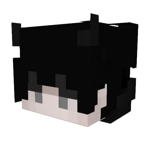 radinmir Minecraft avatar head, 3D render