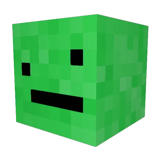 radioactive_derp Minecraft avatar head, 3D render