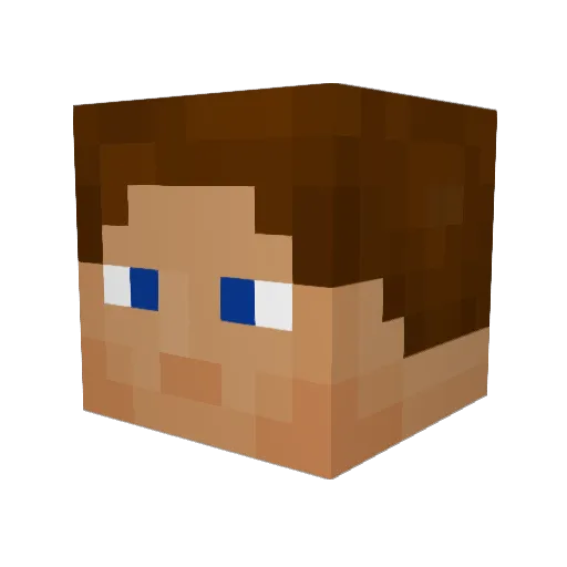 radman13335 Minecraft avatar head, 3D render