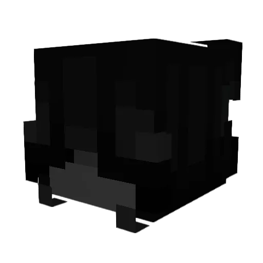 rae957 Minecraft avatar head, 3D render