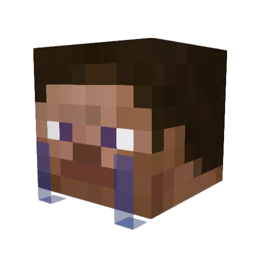 Minecraft-Avatar von raevkrok: Kopf als 3D-Render