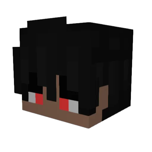 rafael1575 Minecraft avatar head, 3D render