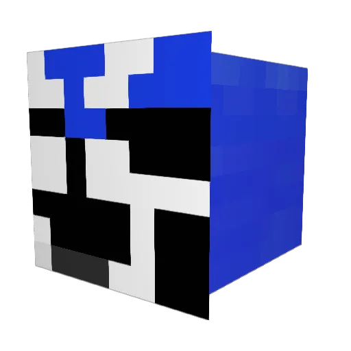 rafael2010 Minecraft avatar head, 3D render