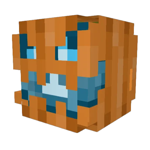 rafael_x2 Minecraft avatar head, 3D render