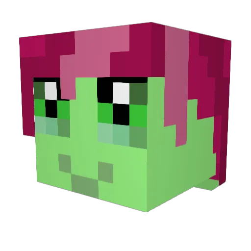 rafaelcrack18 Minecraft avatar head, 3D render