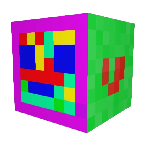 rafaello13 Minecraft avatar head, 3D render