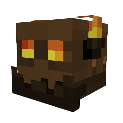 rafasip Minecraft avatar head, 3D render