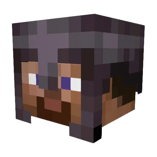 rafdude06 Minecraft avatar head, 3D render