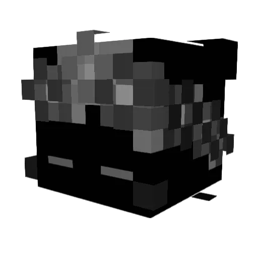 rafi0615 Minecraft avatar head, 3D render
