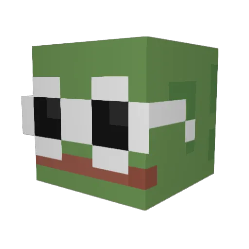 rafiflaffi01 Minecraft avatar head, 3D render