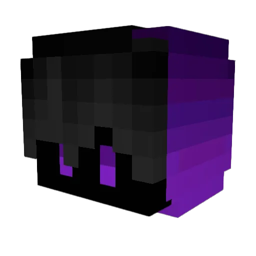 rafiku Minecraft avatar head, 3D render