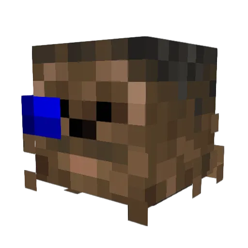 rafizqi64 Minecraft avatar head, 3D render