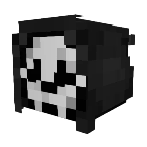 rage555554 Minecraft avatar head, 3D render