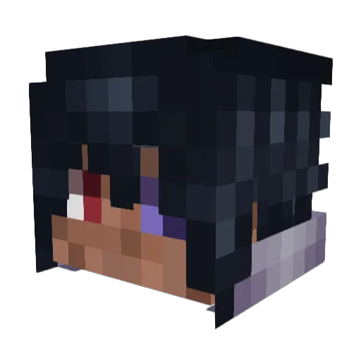rage_obryan Minecraft avatar head, 3D render