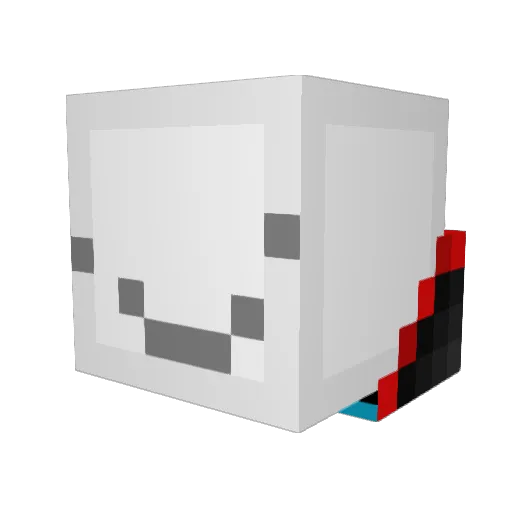 ragesniper360 Minecraft avatar head, 3D render