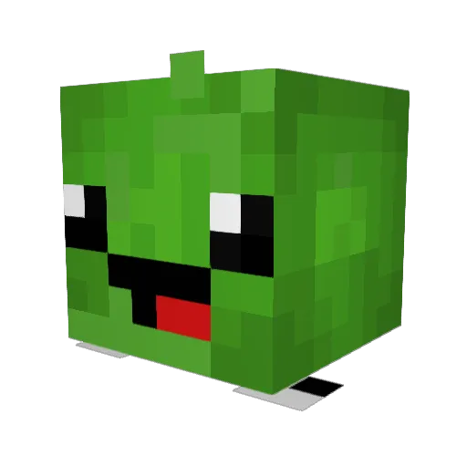 ragethehage_124 Minecraft avatar head, 3D render