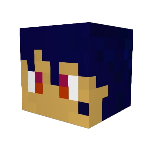 ragis13 Minecraft avatar head, 3D render