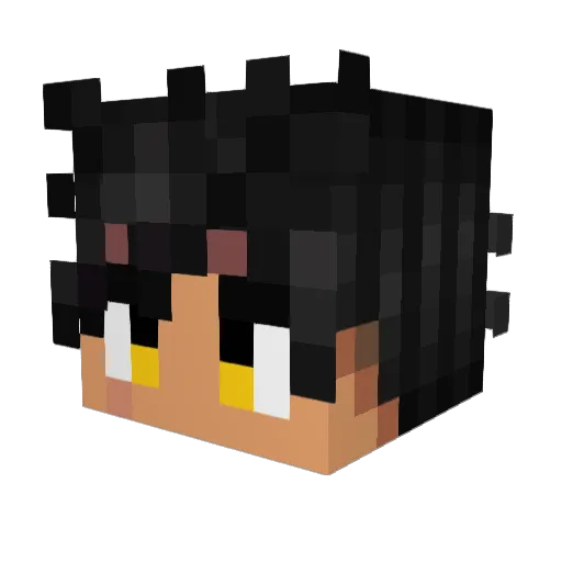 ragix3 Minecraft avatar head, 3D render