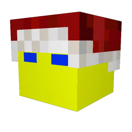 ragomann123 Minecraft avatar head, 3D render