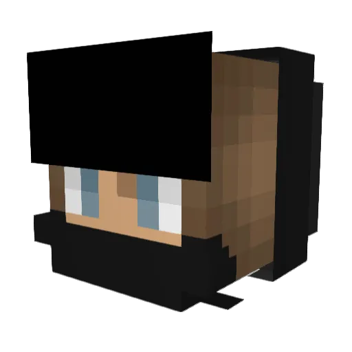 rahul213 Minecraft avatar head, 3D render