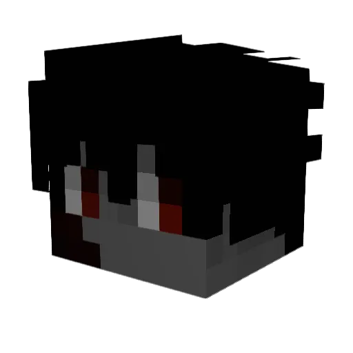 raiam_santos Minecraft avatar head, 3D render