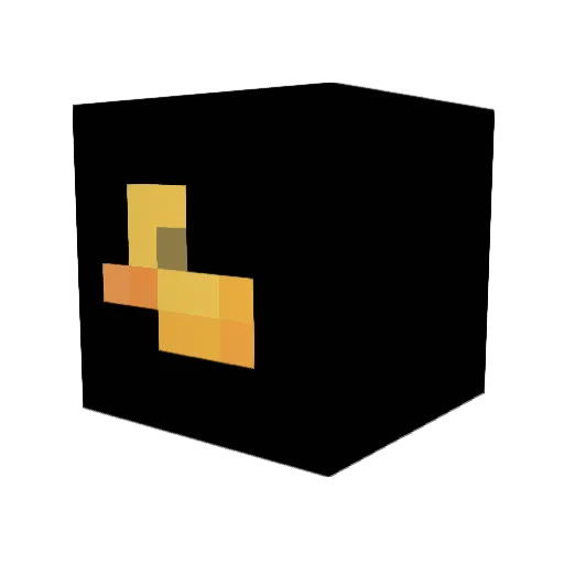 raidedR Minecraft avatar head, 3D render