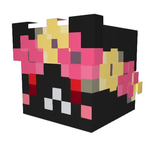 raidon_x3 Minecraft avatar head, 3D render