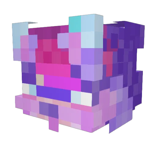 raikuXD Minecraft avatar head, 3D render