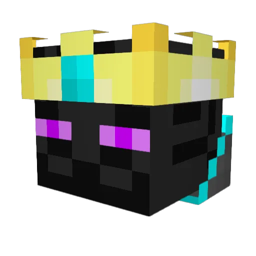 rainbow2wolf Minecraft avatar head, 3D render