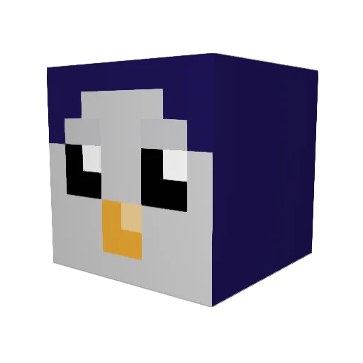 rainbow_dream13 Minecraft avatar head, 3D render