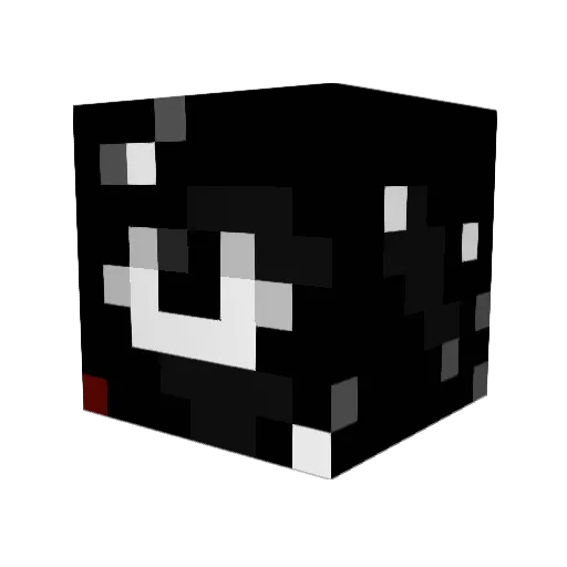 rainbowfox25316 Minecraft avatar head, 3D render