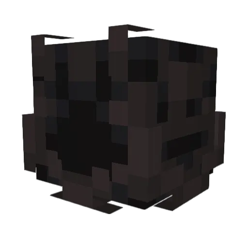 rainbowmesa Minecraft avatar head, 3D render