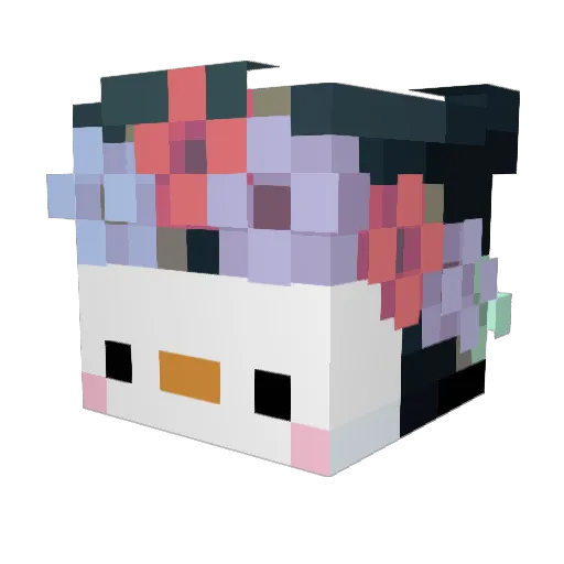 rainbowyeti2002 Minecraft avatar head, 3D render