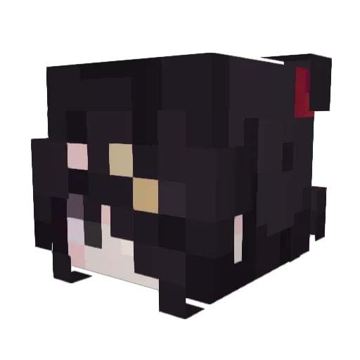 raincandyy4u Minecraft avatar head, 3D render