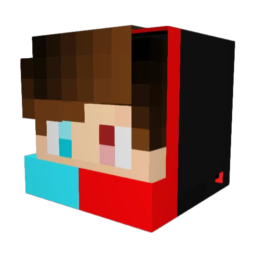rainemarie94 Minecraft avatar head, 3D render