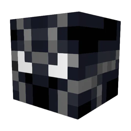 rajah6 Minecraft avatar head, 3D render