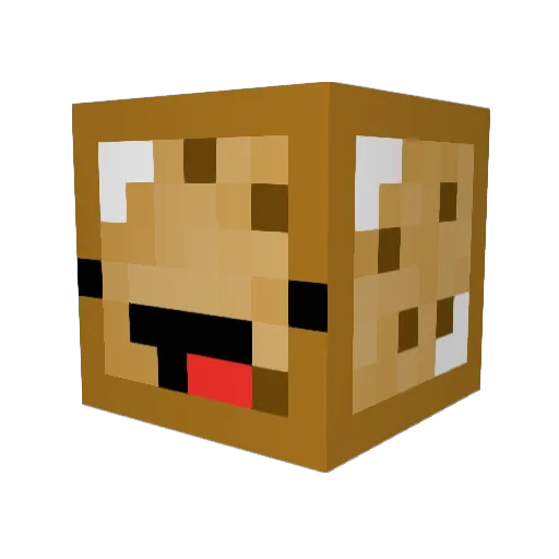 rakan2_o Minecraft avatar head, 3D render