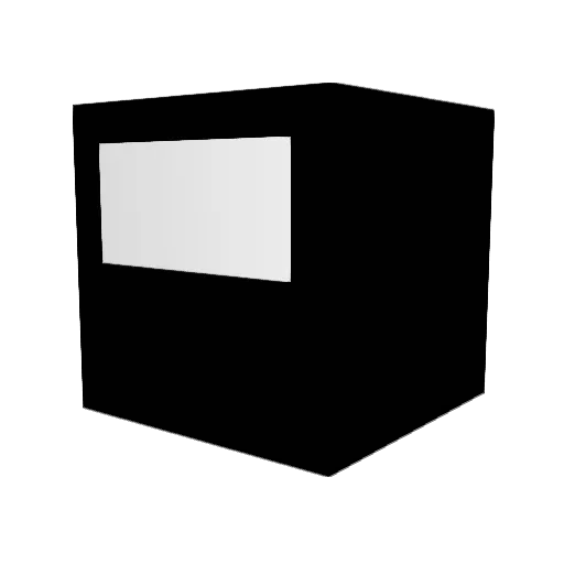 rakkston Minecraft avatar head, 3D render