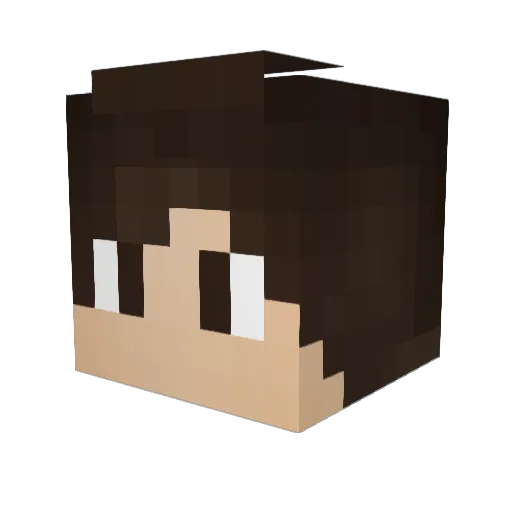 rakso5 Minecraft avatar head, 3D render