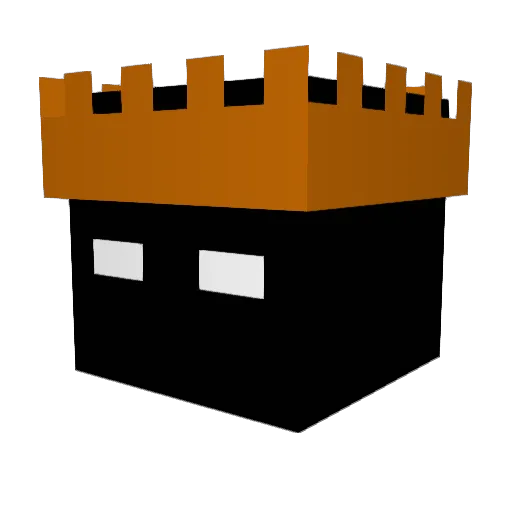 raliseap Minecraft avatar head, 3D render