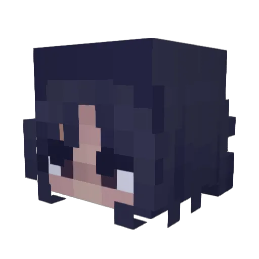 ram0666 Minecraft avatar head, 3D render