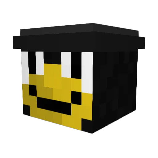 ramas21 Minecraft avatar head, 3D render
