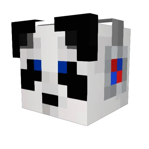 ramati13 Minecraft avatar head, 3D render