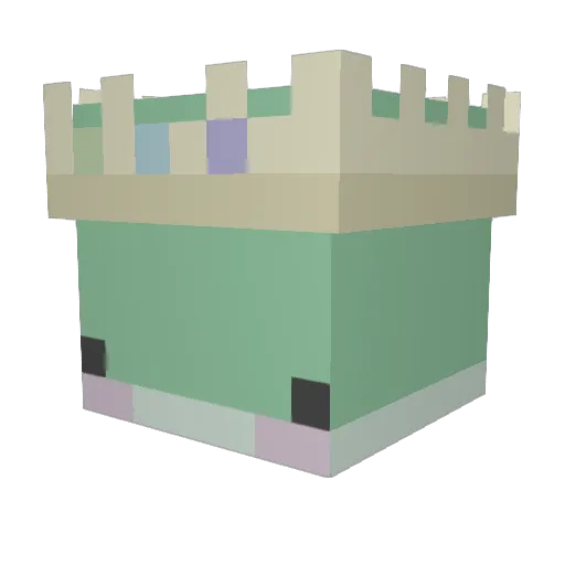 rambler5826 Minecraft avatar head, 3D render